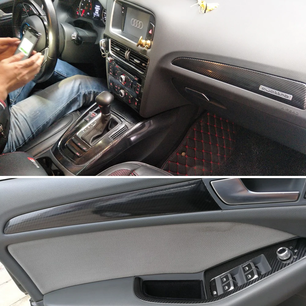 Car-Styling 3D/5D Carbon Fiber Car Interior Center Console Color Change Molding Sticker Decals For Audi Q5 2010-2018
Car-Styling 3D/5D Carbon Fiber Car Interior Center Console Color Change Molding Sticker Decals For Audi Q5 2010-2018