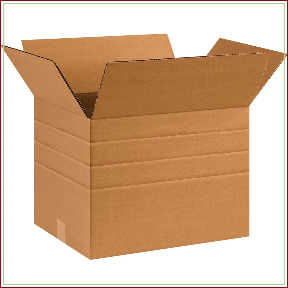 16x12x12 Multi-Depth Corrugated Boxes, 25-Pack for Moving & Storage
16x12x12 Multi-Depth Corrugated Boxes, 25-Pack for Moving & Storage
