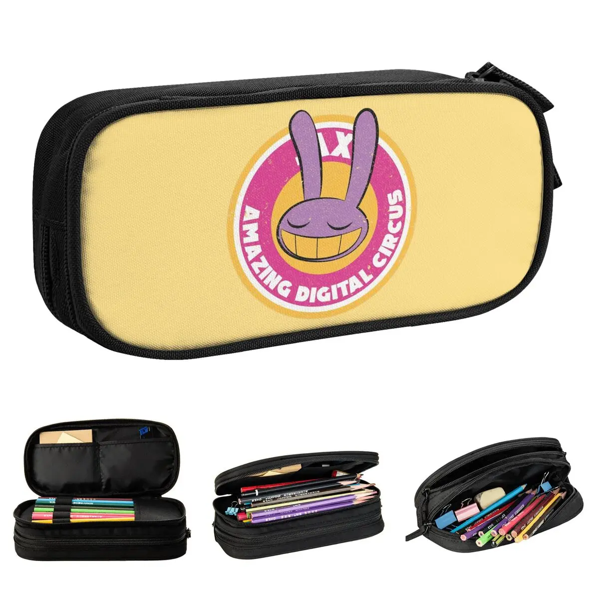 The Amazing Digital Circus JAX Pencil Cases Pencilcases Pen Holder for Girls Boys Large Bags Students School Gifts Stationery
The Amazing Digital Circus JAX Pencil Cases Pencilcases Pen Holder for Girls Boys Large Bags Students School Gifts Stationery