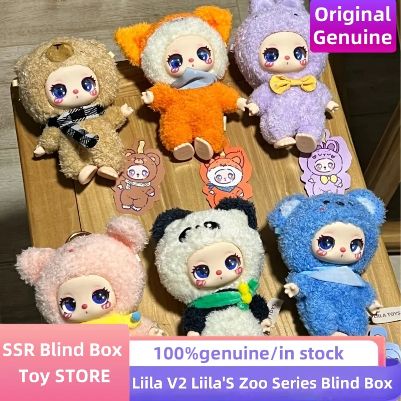 Подлинная Liila V2 Liila'S Zoo Serise Blind Box, милая плюшевая кукла, фигурки героев, модная загадочная коробка Caja Ciega, декор комнаты, детский подарок
Подлинная Liila V2 Liila'S Zoo Serise Blind Box, милая плюшевая кукла, фигурки героев, модная загадочная коробка Caja Ciega, декор комнаты, детский подарок