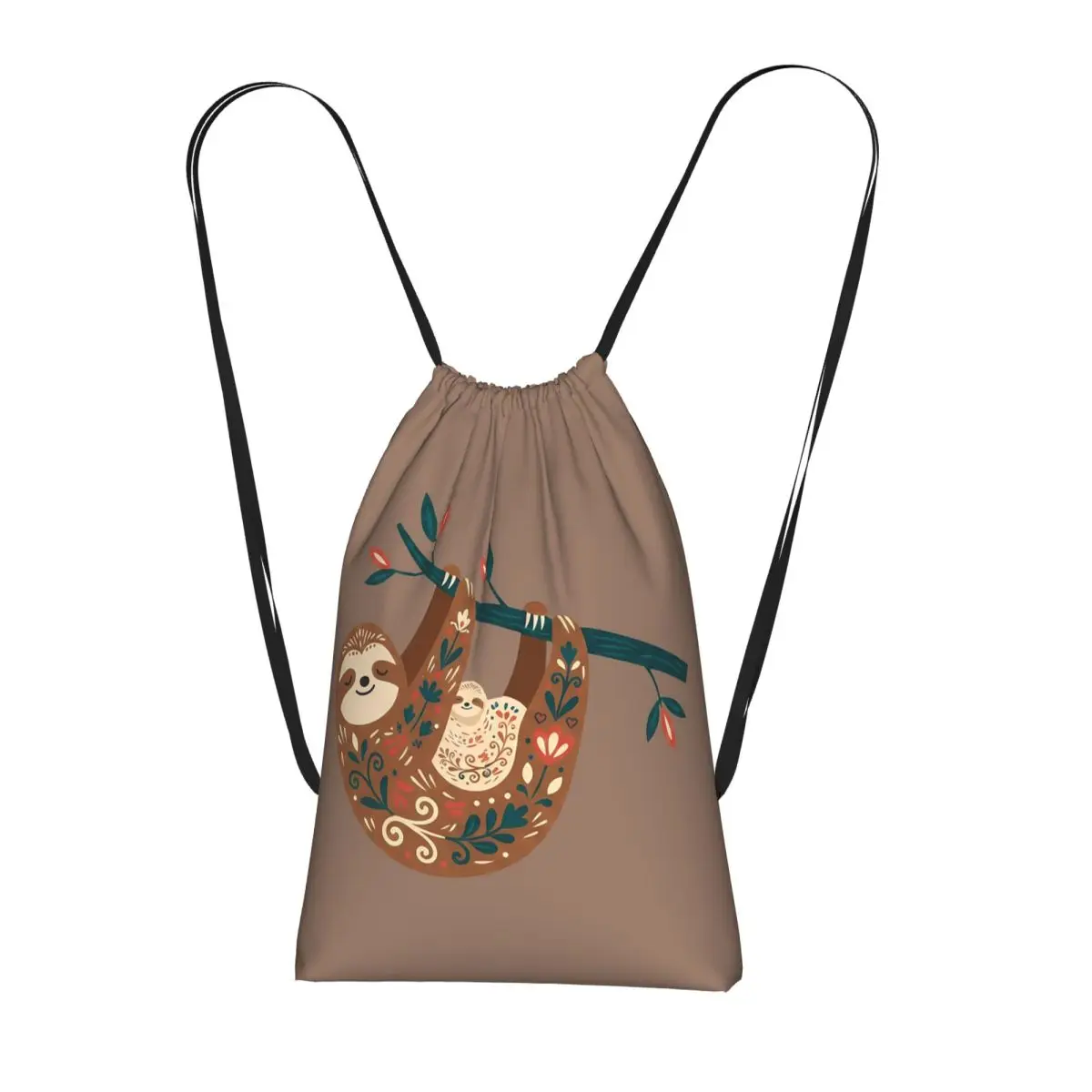 Sloth Mom With Baby Sloth On Branch Backpacks Casual Drawstring Bags Sports Bag Book Bags for Travel Students
Sloth Mom With Baby Sloth On Branch Backpacks Casual Drawstring Bags Sports Bag Book Bags for Travel Students