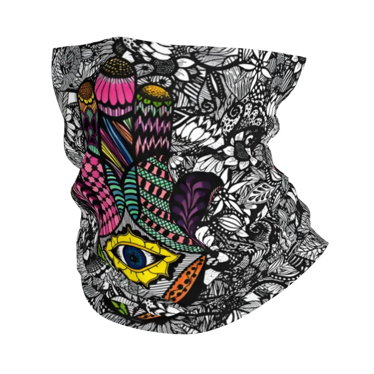 Colorful Hand Drawn Hamsa Hand Thin Bandana Neck Gaiter Wrap Scarf Headband Neck Cover
Colorful Hand Drawn Hamsa Hand Thin Bandana Neck Gaiter Wrap Scarf Headband Neck Cover