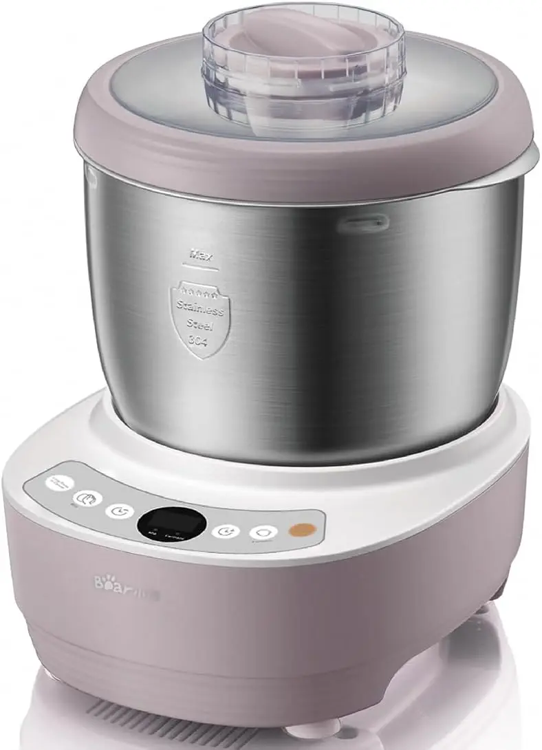 3.7-Quart Electric Dough Maker with Fermentation, 304 Stainless Steel for Pizza & Bread Dough, HMJ-A35M1
3.7-Quart Electric Dough Maker with Fermentation, 304 Stainless Steel for Pizza & Bread Dough, HMJ-A35M1