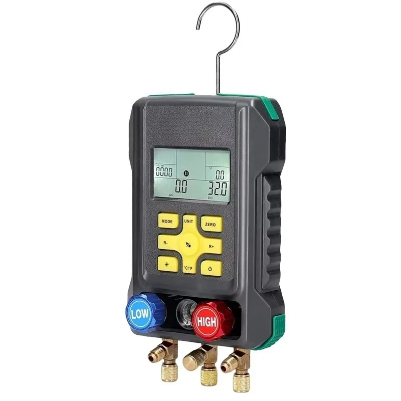 150 Digital Manifold Pressure Testers Refrigeration Pressure Gauge Vacuum Pressure Temperature Meter
150 Digital Manifold Pressure Testers Refrigeration Pressure Gauge Vacuum Pressure Temperature Meter