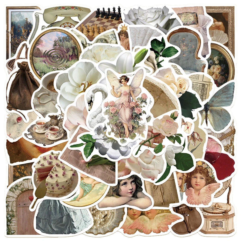 10/30/50Pcs Retro Art INS Style Oil Painting Stickers Vintage Aesthetic Cartoon Decals Graffiti Laptop Guitar Decoration Sticker
10/30/50Pcs Retro Art INS Style Oil Painting Stickers Vintage Aesthetic Cartoon Decals Graffiti Laptop Guitar Decoration Sticker