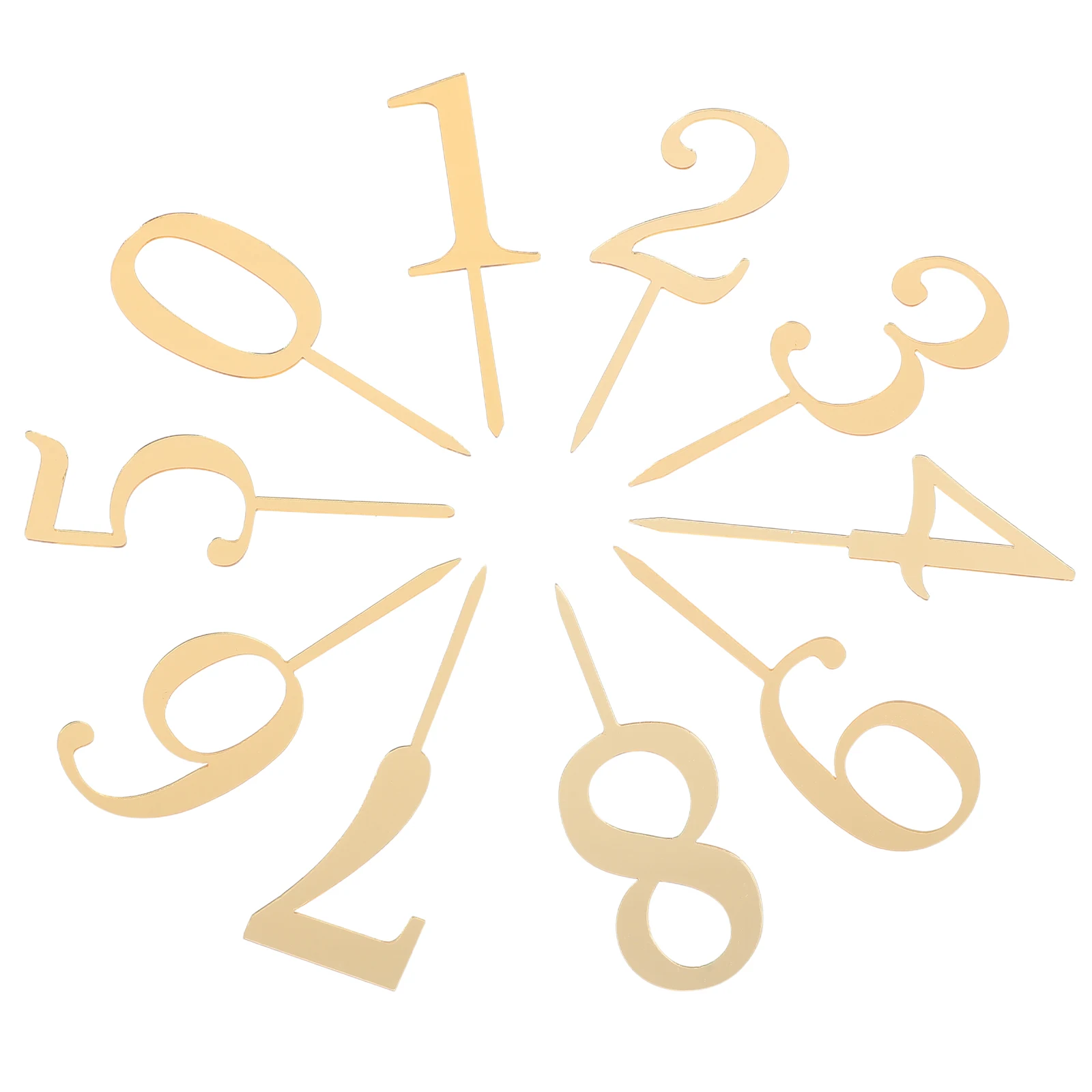20 Pcs Decoration Golden Acrylic Numbers 0 9 Cake Numbers Birthday Wedding Party Cupcake Topper Reusable
20 Pcs Decoration Golden Acrylic Numbers 0 9 Cake Numbers Birthday Wedding Party Cupcake Topper Reusable