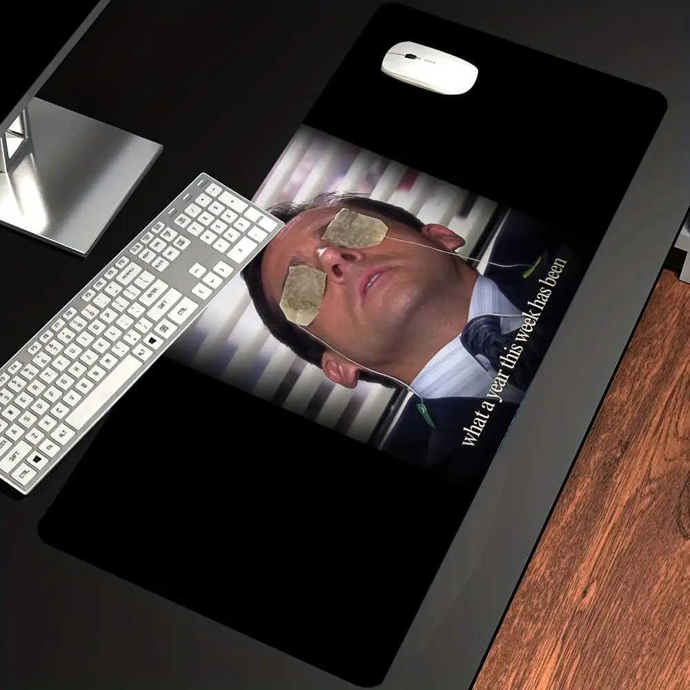 HYBXAXC Mouse Pad The Office Michael Scott Tea Bag Eyes Anti-slip Rubber Desk Mat Office Meme Gaming Mousepad
HYBXAXC Mouse Pad The Office Michael Scott Tea Bag Eyes Anti-slip Rubber Desk Mat Office Meme Gaming Mousepad
