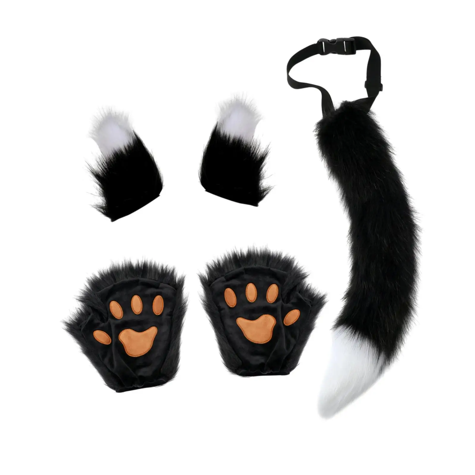 Cosplay Tail Faux Tails And Ear Headwear Costume Accessory Set For Fun Party Events Halloween Christmas 1 Pair Of Ears
Cosplay Tail Faux Tails And Ear Headwear Costume Accessory Set For Fun Party Events Halloween Christmas 1 Pair Of Ears