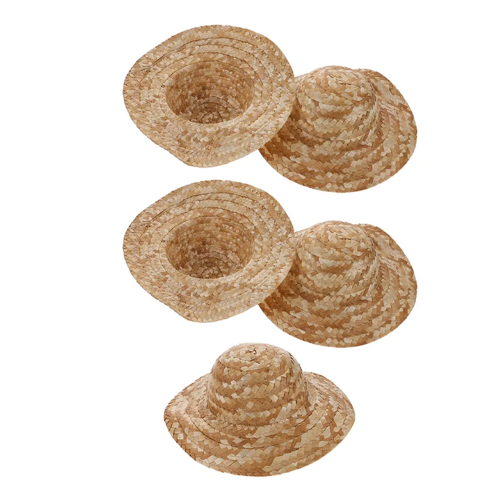 5Pcs DIY Painting Straw Hats Blank Mini Straw Hat for Crafting Home Decoration Kindergarten Graffiti Party Supplies
5Pcs DIY Painting Straw Hats Blank Mini Straw Hat for Crafting Home Decoration Kindergarten Graffiti Party Supplies