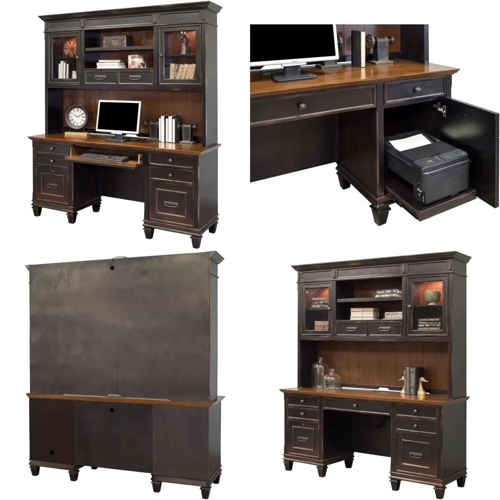 ord Traditional Wood Crza Oice Desk Writing Table with Drop-ront Keyboard/Pencil Der, 3 Utility Ders, Locking Letter/Legal ile D
ord Traditional Wood Crza Oice Desk Writing Table with Drop-ront Keyboard/Pencil Der, 3 Utility Ders, Locking Letter/Legal ile D
