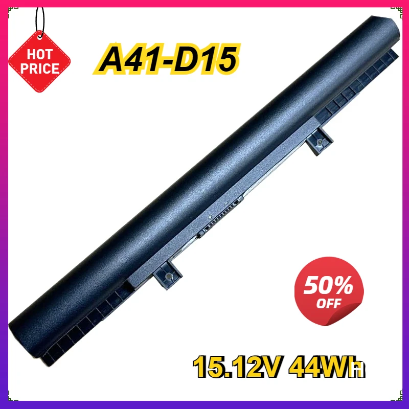 Аккумулятор для ноутбука A41-D15 A32-D15 A31-D15 для Medion для Erazer P6661 Akoya E6422 E6412T
Аккумулятор для ноутбука A41-D15 A32-D15 A31-D15 для Medion для Erazer P6661 Akoya E6422 E6412T