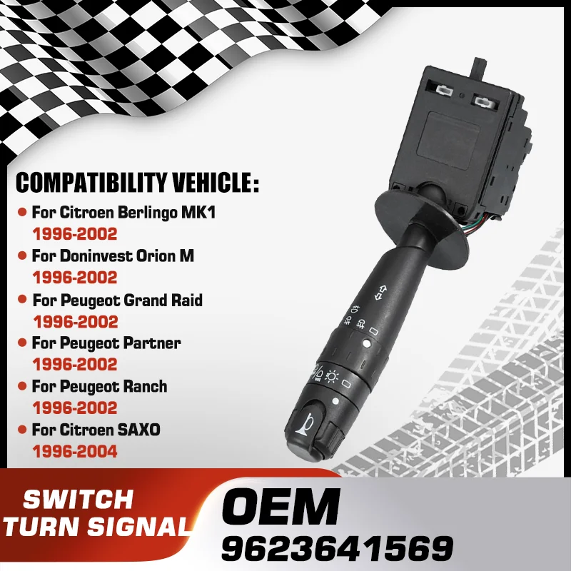 Автомобильный переключатель указателя поворота для Citroen Berlingo Doninvest Orion M Peugeot Grand Raid Peugeot Partner Peugeot Ranch Citroen SAXO
Автомобильный переключатель указателя поворота для Citroen Berlingo Doninvest Orion M Peugeot Grand Raid Peugeot Partner Peugeot Ranch Citroen SAXO
