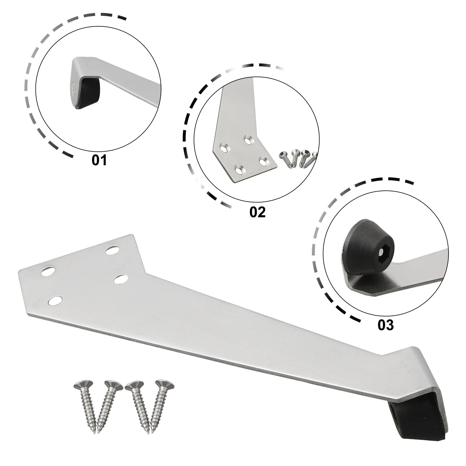 Stopper Door Stops Home Hardware Door Buffer Doorstops Furniture Fittings Hardware Left Open Mute Rubber Useful
Stopper Door Stops Home Hardware Door Buffer Doorstops Furniture Fittings Hardware Left Open Mute Rubber Useful