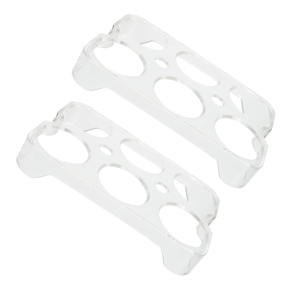 2 Pcs Egg Rack for Refrigerator Durable PP Material Large Capacity Waterproof Egg Storage Container Holder Tray Box
2 Pcs Egg Rack for Refrigerator Durable PP Material Large Capacity Waterproof Egg Storage Container Holder Tray Box