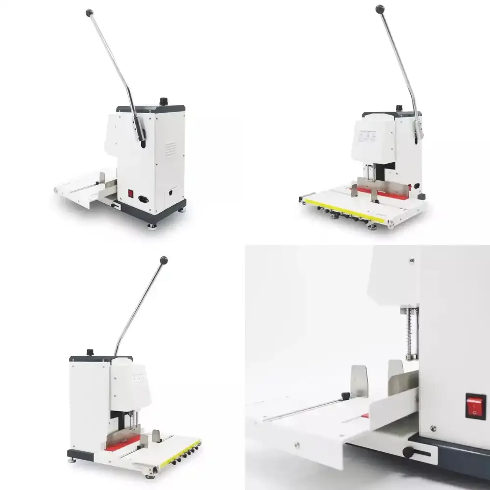 Electric Paper Hole Puncher with Movable Plate with Handle
Electric Paper Hole Puncher with Movable Plate with Handle