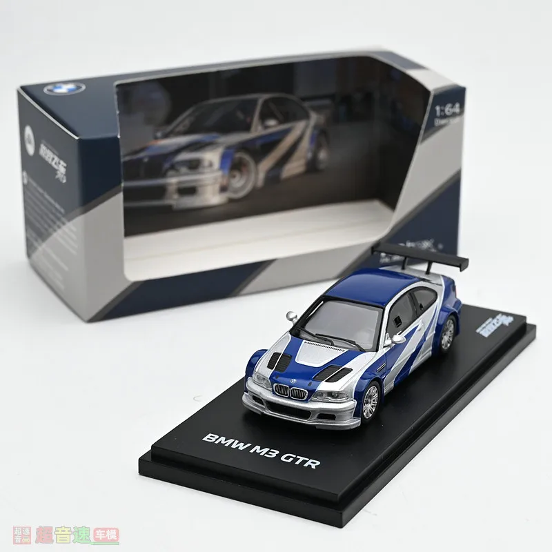 AR BOX 1: 64 BMW E46 M3 GTR Need For Speed Cast Iron Alloy Car Model, Boys' Toy, Adult Collection Decoration Item.
AR BOX 1: 64 BMW E46 M3 GTR Need For Speed Cast Iron Alloy Car Model, Boys' Toy, Adult Collection Decoration Item.