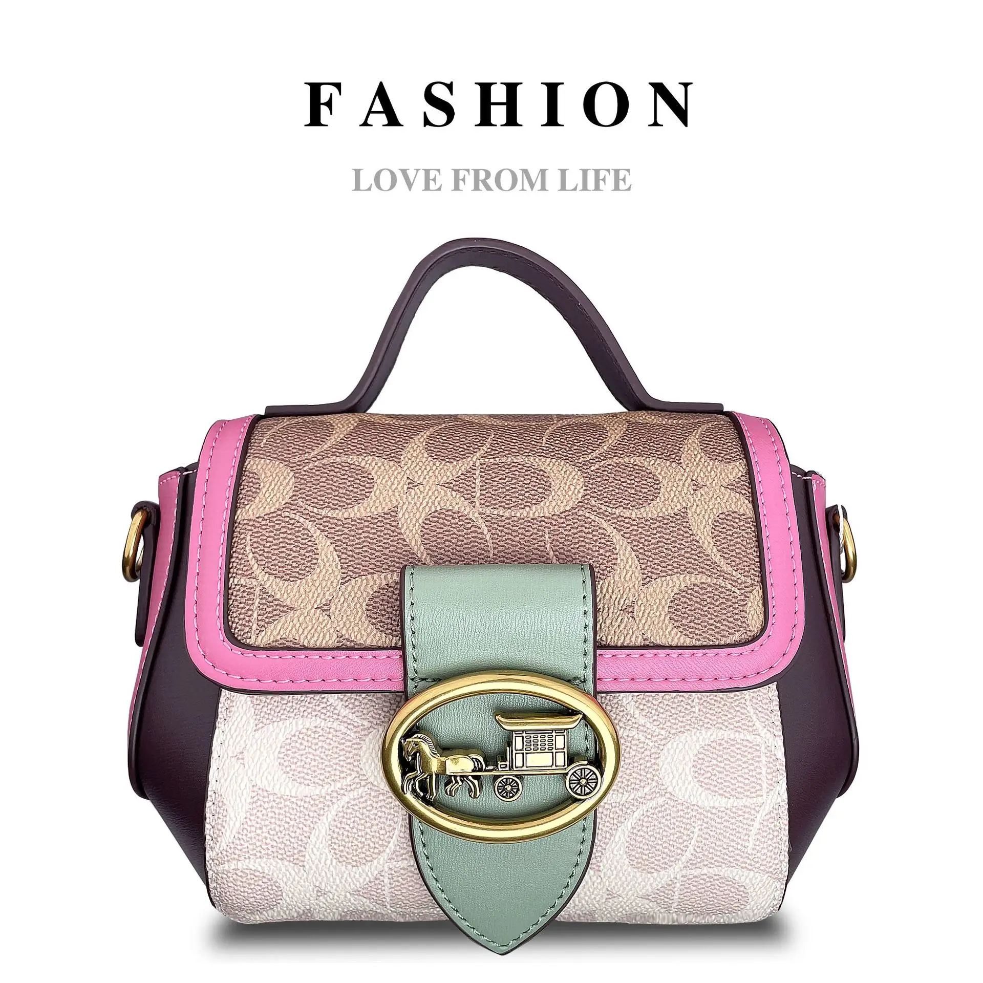 Новая летняя винтажная сумка через плечо с монограммой, женская модная портативная сумка, классическая тканевая сумка с принтом, повседневная универсальная сумка на плечо
Новая летняя винтажная сумка через плечо с монограммой, женская модная портативная сумка, классическая тканевая сумка с принтом, повседневная универсальная сумка на плечо