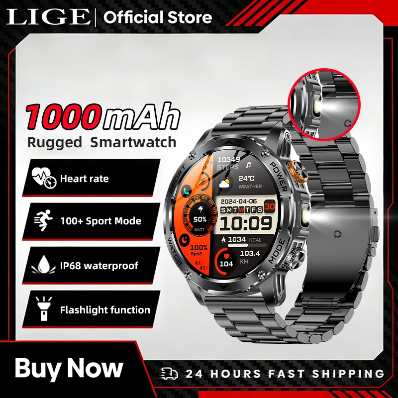 FOXBOX 2026 Smart Watches Health Monitor Wristwatch Outdoor Sports Fitness Tracker Waterproof Bluetooth Women Men's Smartwatch
FOXBOX 2026 Smart Watches Health Monitor Wristwatch Outdoor Sports Fitness Tracker Waterproof Bluetooth Women Men's Smartwatch