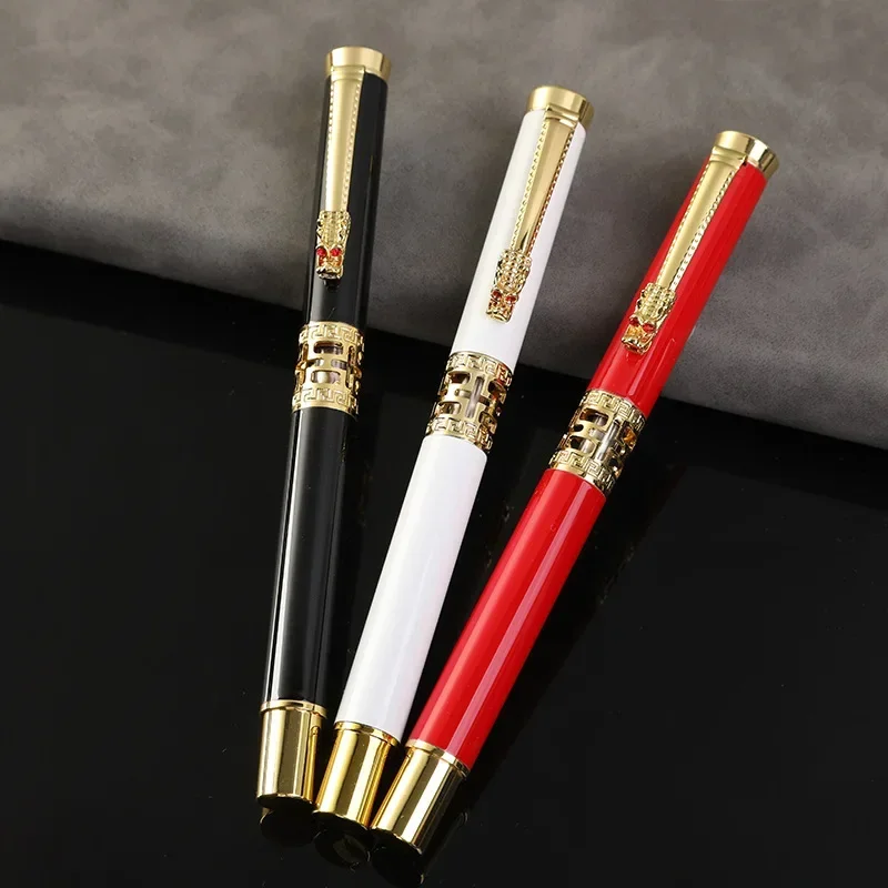 10 шт., полая металлическая ручка с головой дракона, нейтральная ручка в стиле ретро
10 шт., полая металлическая ручка с головой дракона, нейтральная ручка в стиле ретро
