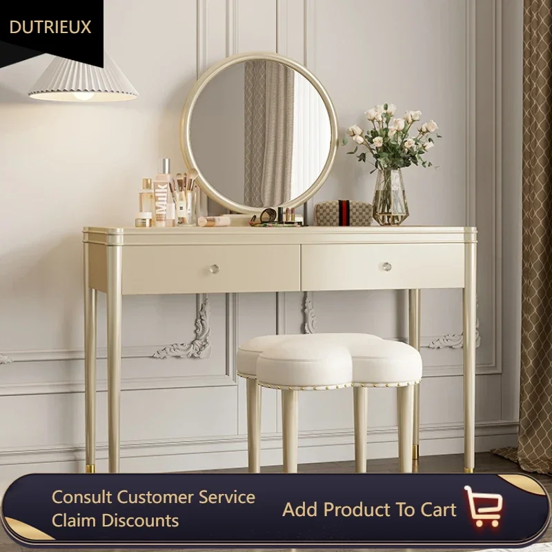 Girls Luxury Dressing Table Makeup Design Storage Organizer Dressers Women Princess Coiffeuse De Chambre Furniture For Bedroom
Girls Luxury Dressing Table Makeup Design Storage Organizer Dressers Women Princess Coiffeuse De Chambre Furniture For Bedroom