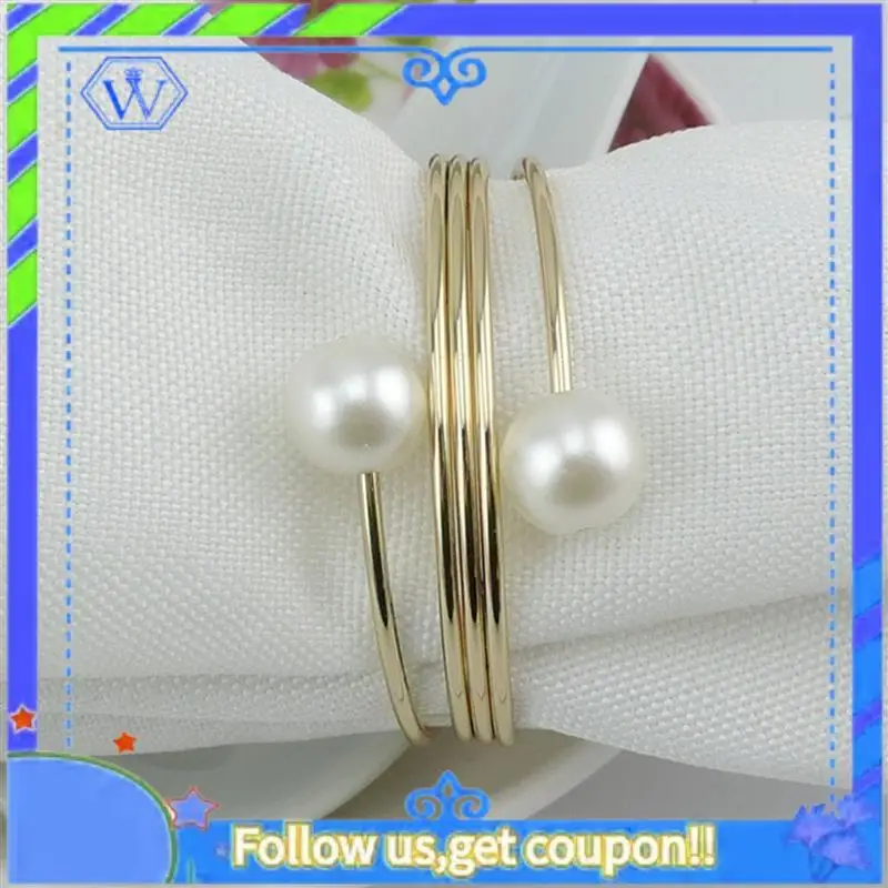 A55P-24Pcs Pearl Napkin Buckle Hoop Napkin Rings Circle Serviette Holder For Wedding Hotel Supplies Table Decoration, Gold
A55P-24Pcs Pearl Napkin Buckle Hoop Napkin Rings Circle Serviette Holder For Wedding Hotel Supplies Table Decoration, Gold