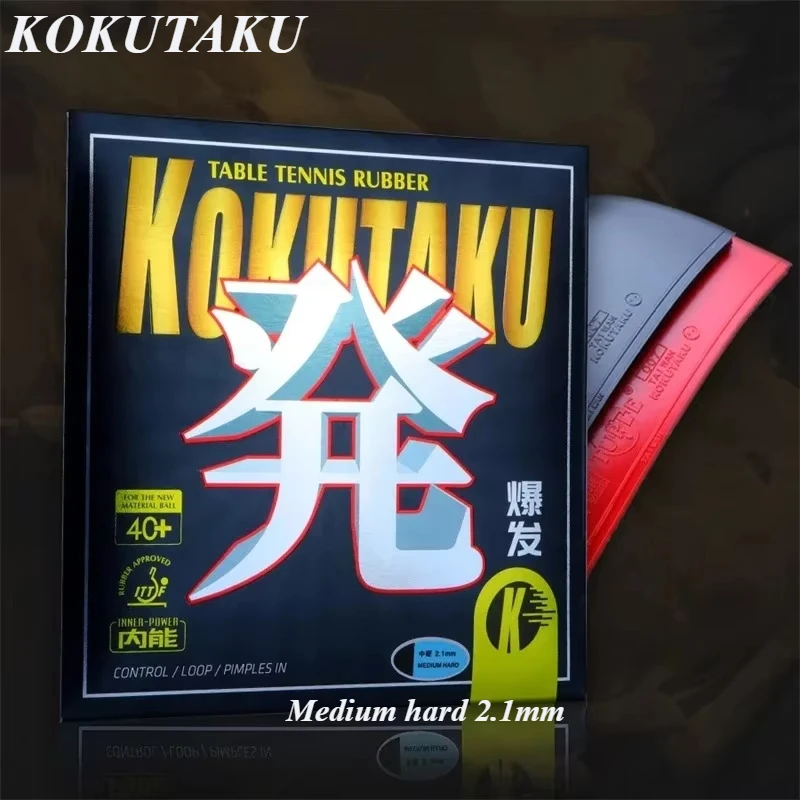 Оригинальная резина для настольного тенниса KOKUTAKU, 2,1 мм, высокая вязкость, шипы, дуга и петля, черная губка с большим отверстием, резиновый лист для пинг-понга
Оригинальная резина для настольного тенниса KOKUTAKU, 2,1 мм, высокая вязкость, шипы, дуга и петля, черная губка с большим отверстием, резиновый лист для пинг-понга