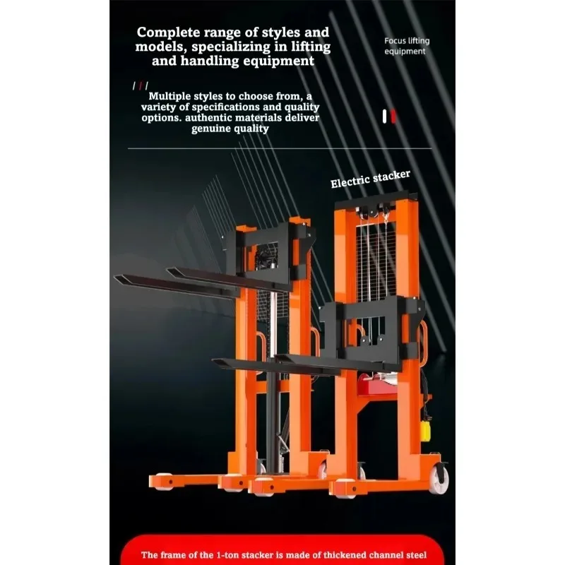 【Best-selling】Electric Pallet Jack 1 Ton 2 Ton Manual Hydraulic Stacker Forklift
【Best-selling】Electric Pallet Jack 1 Ton 2 Ton Manual Hydraulic Stacker Forklift