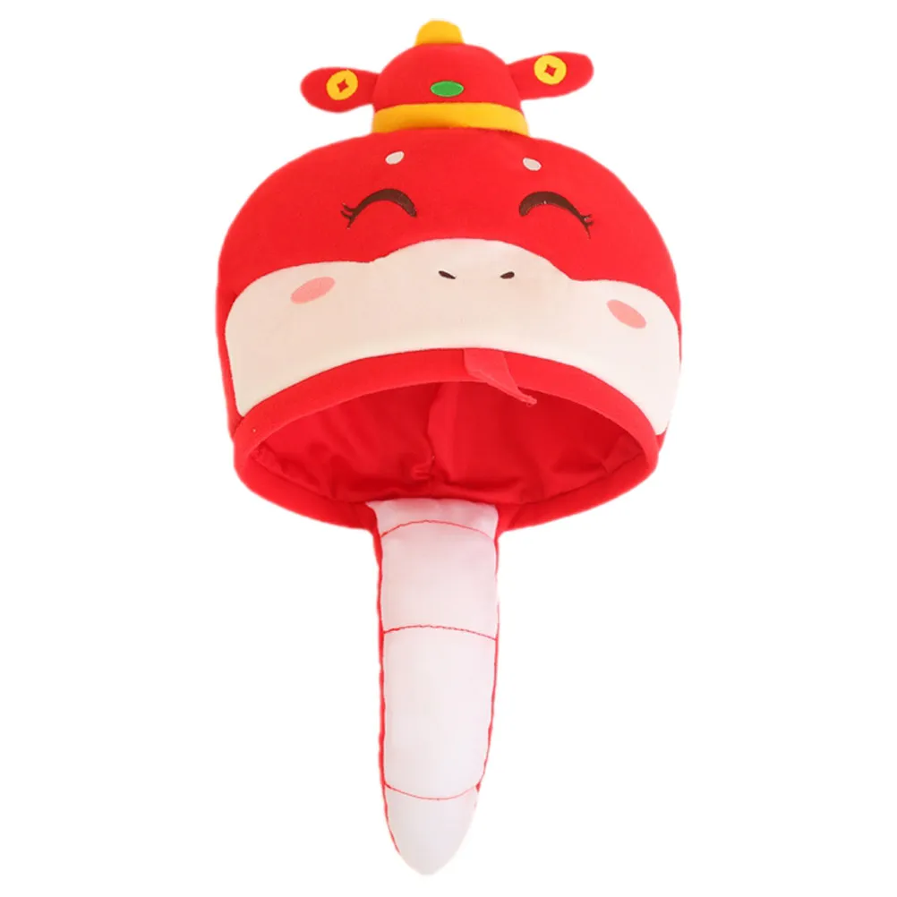 2025 Year of The Snake Hat Cute Cartoon Animal Headgear for Chinese New Year Halloween Carnival Festival Party Cosplay
2025 Year of The Snake Hat Cute Cartoon Animal Headgear for Chinese New Year Halloween Carnival Festival Party Cosplay