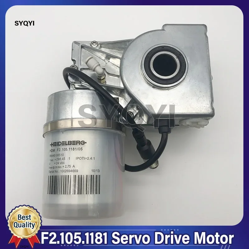 Best Quality F2.105.1181 Servo Drive Motor For Heidelberg XL106 XL105 Printing Machine Parts
Best Quality F2.105.1181 Servo Drive Motor For Heidelberg XL106 XL105 Printing Machine Parts