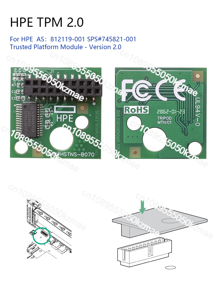 Модуль платформы (TPM 2.0) — чип безопасности | Запасные номера: 812119-001 и 745821-001 | Для бизнес-настольных ПК и рабочих станций HP
Модуль платформы (TPM 2.0) — чип безопасности | Запасные номера: 812119-001 и 745821-001 | Для бизнес-настольных ПК и рабочих станций HP