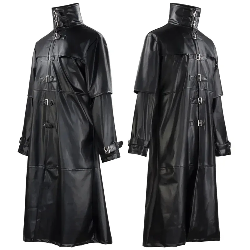Medieval Retro Plague Doctor Cosplay Costume Middle Ages Long Nose Bird PU Windbreaker Coat Man Halloween Carnival Party Suit
Medieval Retro Plague Doctor Cosplay Costume Middle Ages Long Nose Bird PU Windbreaker Coat Man Halloween Carnival Party Suit