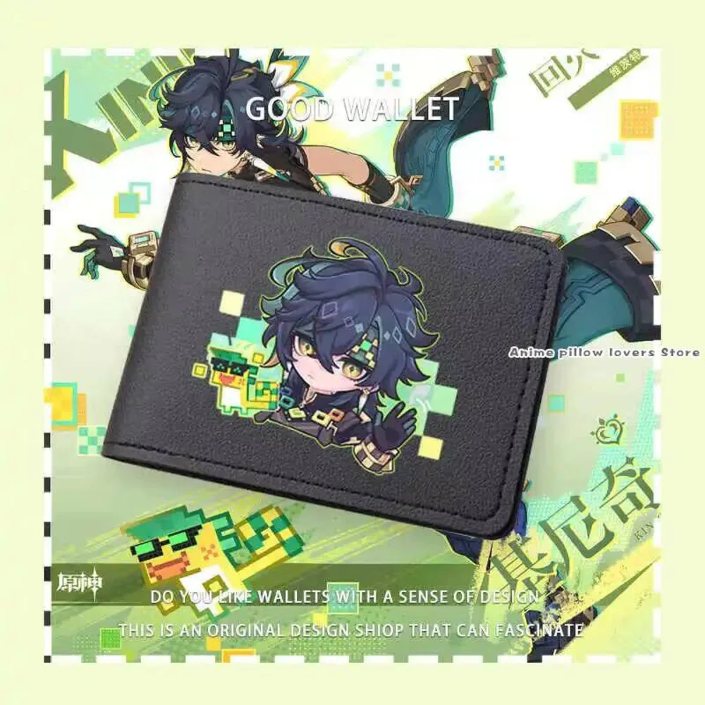 Anime Genshin Impact Kinich Cartoon Wallet PU Leather Unisex Men's Wallets Women Card Holders Coin Purse Student Gift
Anime Genshin Impact Kinich Cartoon Wallet PU Leather Unisex Men's Wallets Women Card Holders Coin Purse Student Gift
