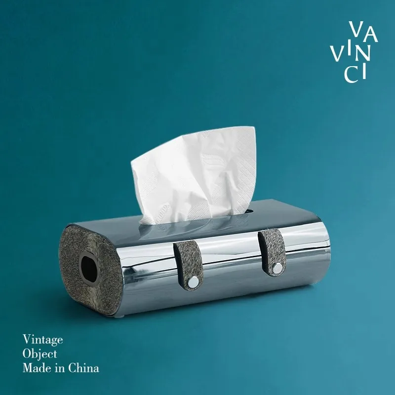 Modern Light Luxury Stainless Steel Horsehair Tissue Box Living Room Desktop Decoration Advanced Design Creativity Tissue Box
Modern Light Luxury Stainless Steel Horsehair Tissue Box Living Room Desktop Decoration Advanced Design Creativity Tissue Box