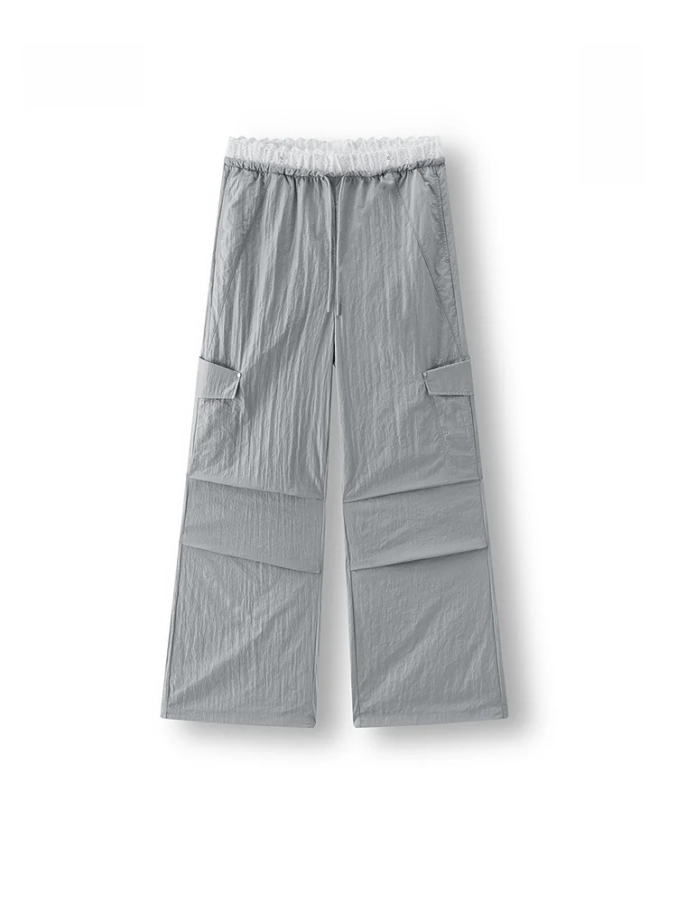 Женские повседневные свободные брюки Semir с широкими штанинами, летние, прохладные, с защитой от солнца, с цветочным принтом, новинка 2026 года, в стиле рабочей одежды, милые и стильные.
Женские повседневные свободные брюки Semir с широкими штанинами, летние, прохладные, с защитой от солнца, с цветочным принтом, новинка 2026 года, в стиле рабочей одежды, милые и стильные.