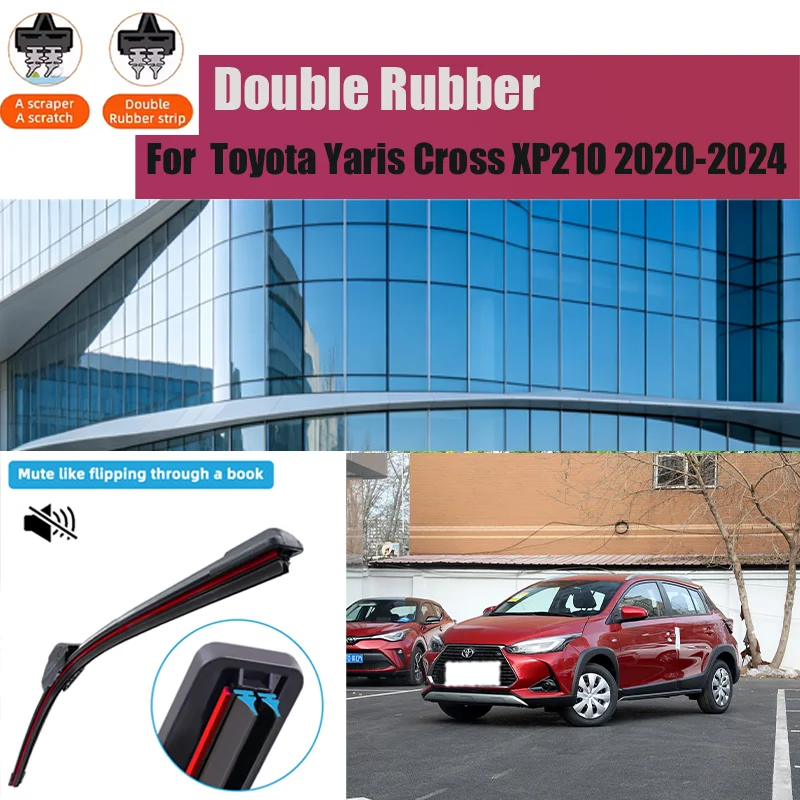 Front Rear Wiper Blades For Toyota Yaris Cross XP210 2020-2024 2021 2023 XLS Hybrid Windshield 24"16"12" Brushes Accessories
Front Rear Wiper Blades For Toyota Yaris Cross XP210 2020-2024 2021 2023 XLS Hybrid Windshield 24"16"12" Brushes Accessories