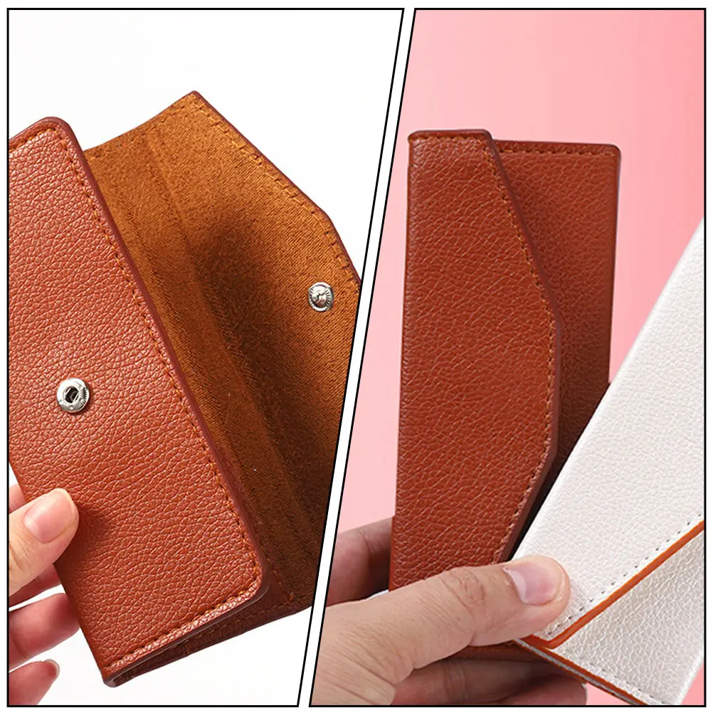 2pcs Tweezers Storage Box Pu Portable Organizer Anti-Shock Makeup Tool Container Multipurpose Clip Pouch Travel Eyelash
2pcs Tweezers Storage Box Pu Portable Organizer Anti-Shock Makeup Tool Container Multipurpose Clip Pouch Travel Eyelash
