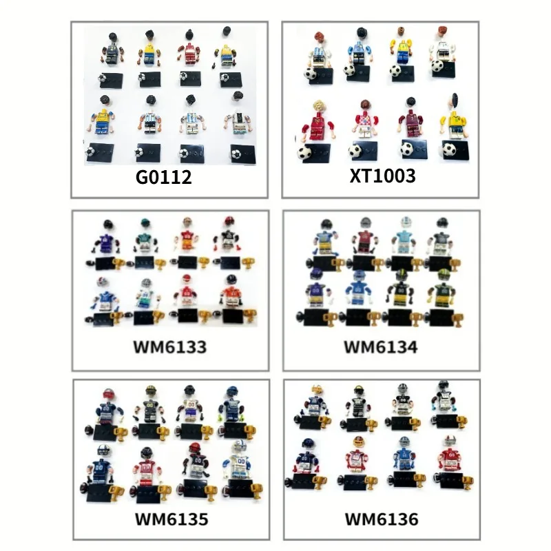 DIY Sports-themed Baseball and Soccer Games Building Block Model Accessories and Assembly Toys Perfect As Holiday Gifts for Boys
DIY Sports-themed Baseball and Soccer Games Building Block Model Accessories and Assembly Toys Perfect As Holiday Gifts for Boys