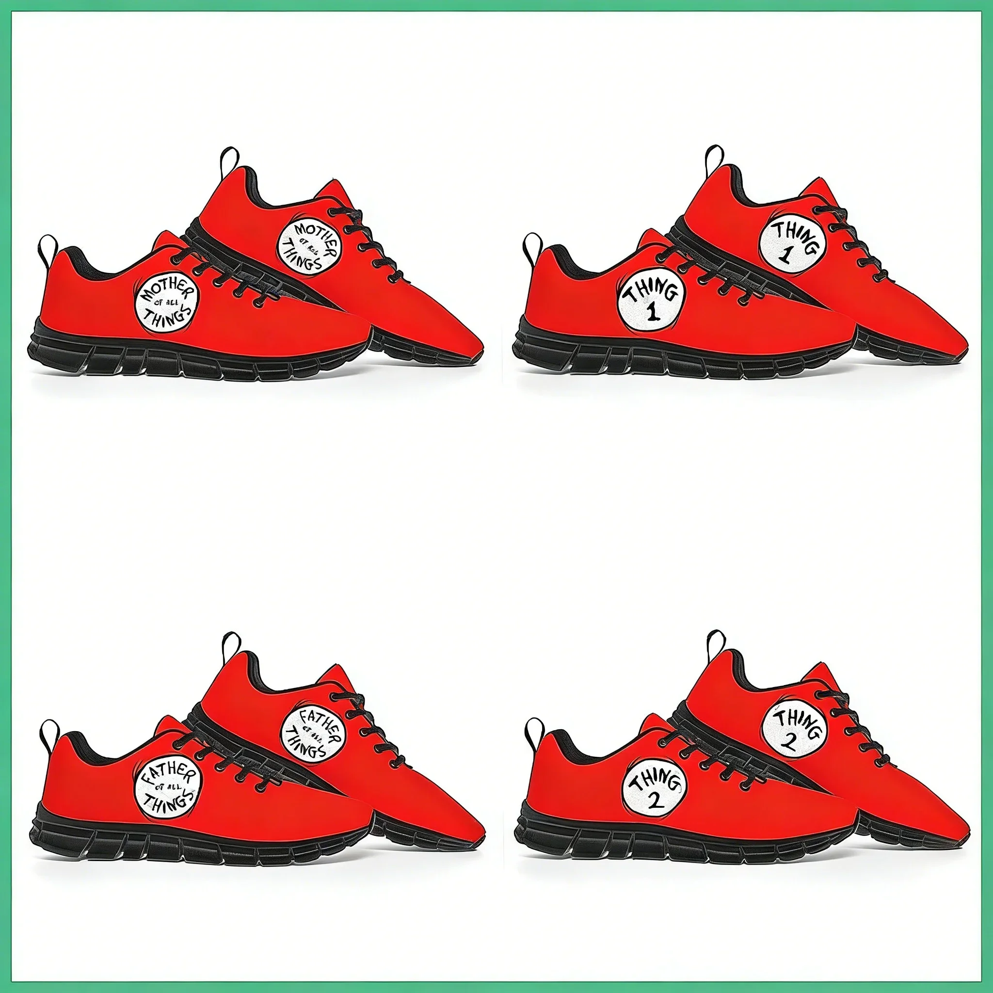 Custom Couple Sneakers - Red Sports Shoes for Men & Women, Casual Comfort Quality
Custom Couple Sneakers - Red Sports Shoes for Men & Women, Casual Comfort Quality