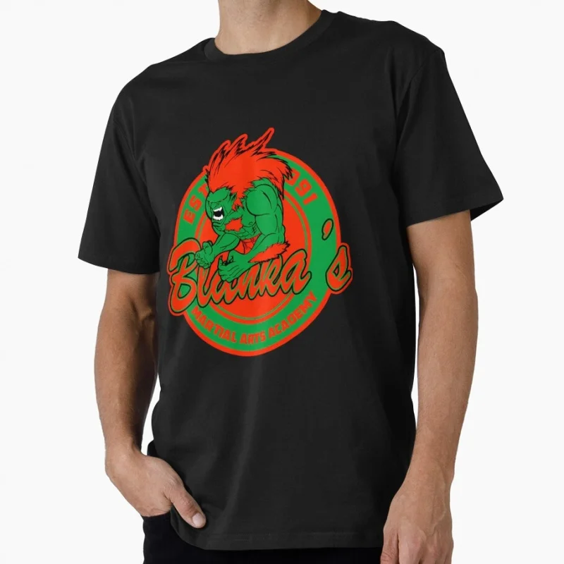 Martial Arts Academy Blanka Street Fighter Retro Combat Gift t shirt Arcade game Graphic Tee Y2K Clothes All size Tops S-6XL
Martial Arts Academy Blanka Street Fighter Retro Combat Gift t shirt Arcade game Graphic Tee Y2K Clothes All size Tops S-6XL