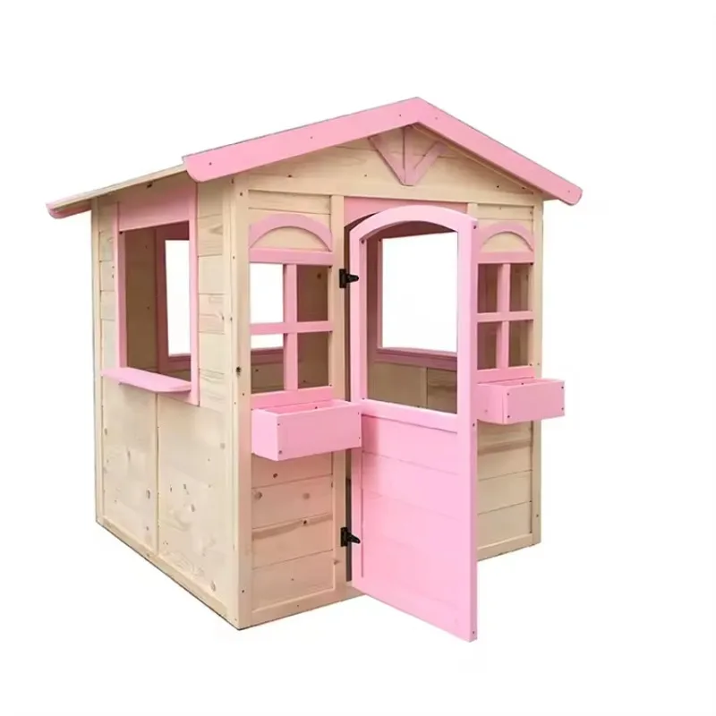Good Quality Wood Play House Outdoor Playground Wooden For Kids Made In China Out Door
Good Quality Wood Play House Outdoor Playground Wooden For Kids Made In China Out Door