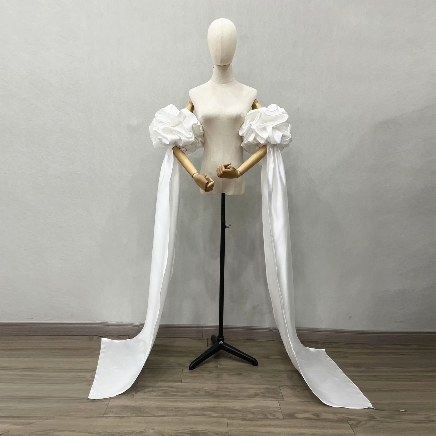 Mingli Tengda Red/Black/Pink Bridal Decoration Sleeves Detachable Long Tailed Bubble Sleeves Women's Dress Accessories Custom
Mingli Tengda Red/Black/Pink Bridal Decoration Sleeves Detachable Long Tailed Bubble Sleeves Women's Dress Accessories Custom