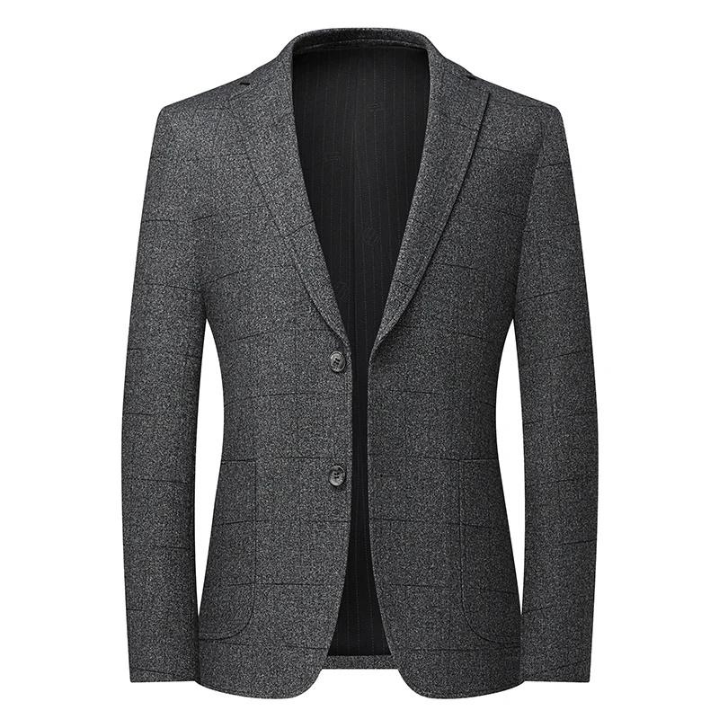 Blazer New Men's Fashionable Business Banquet Checkered Wedding, Versatile for Hosting Slimming and Casual Korean Version Blazer
Blazer New Men's Fashionable Business Banquet Checkered Wedding, Versatile for Hosting Slimming and Casual Korean Version Blazer