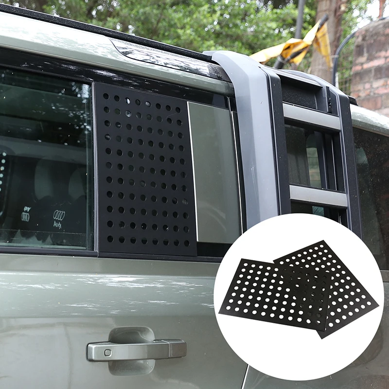 For Land Rover Defender 110 2020-2024 Aluminum Alloy Black Car Side Window Protection Decorative Plate Car Interior Accessories
For Land Rover Defender 110 2020-2024 Aluminum Alloy Black Car Side Window Protection Decorative Plate Car Interior Accessories