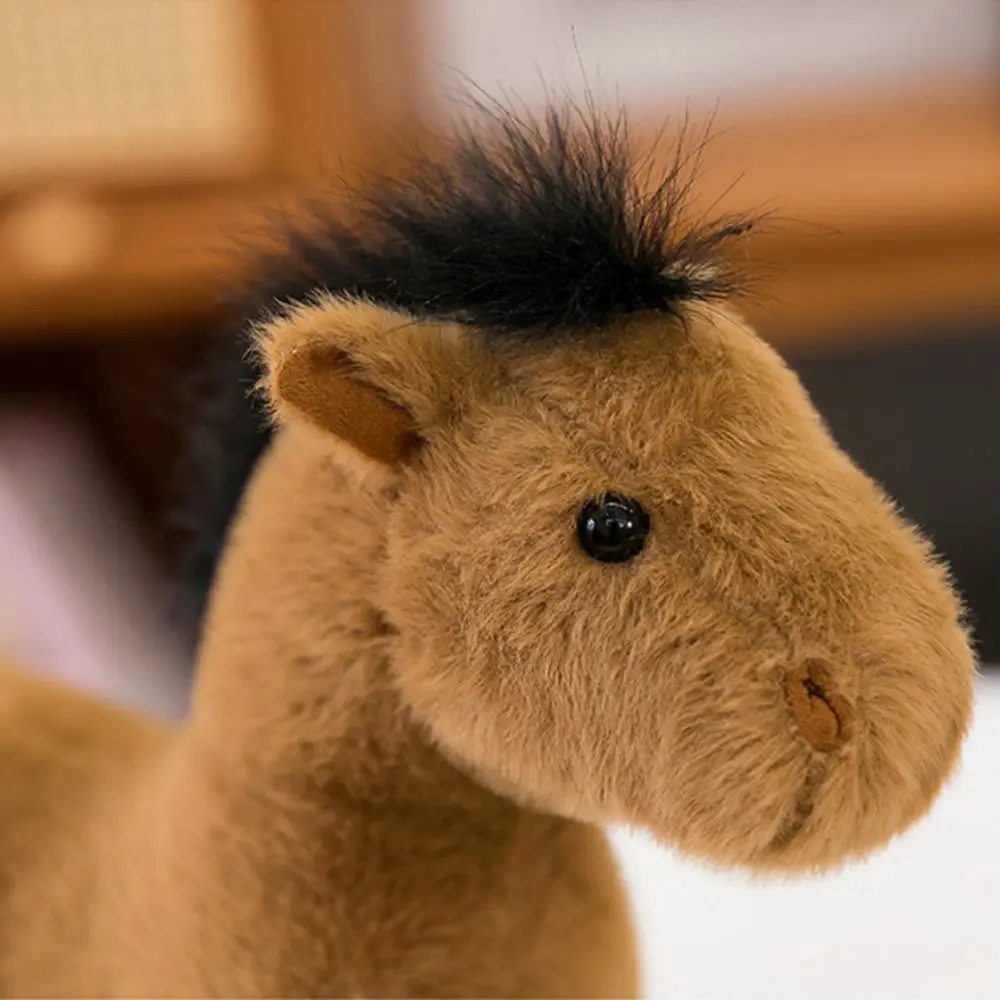 Simulation Standing Foal Plush Doll with Mane Stuffed Tail Horse Plush Toys Cute Soft Cartoon Horse Stuffed Toy Easter Gifts
Simulation Standing Foal Plush Doll with Mane Stuffed Tail Horse Plush Toys Cute Soft Cartoon Horse Stuffed Toy Easter Gifts