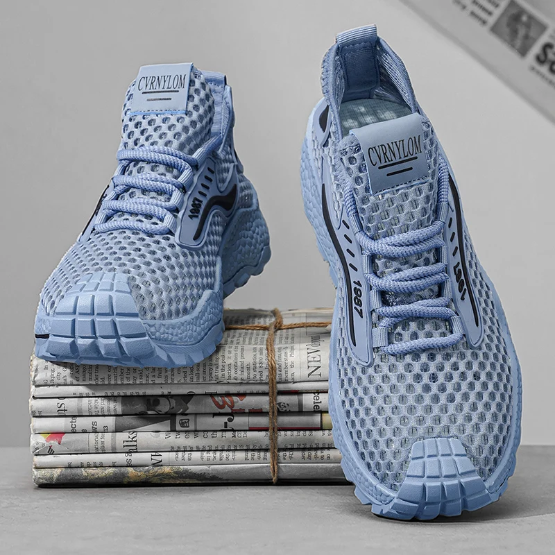 Men's running sneakers breathable mesh outdoor light walking comfort and leisure training men's shoes with impact absorption
Men's running sneakers breathable mesh outdoor light walking comfort and leisure training men's shoes with impact absorption