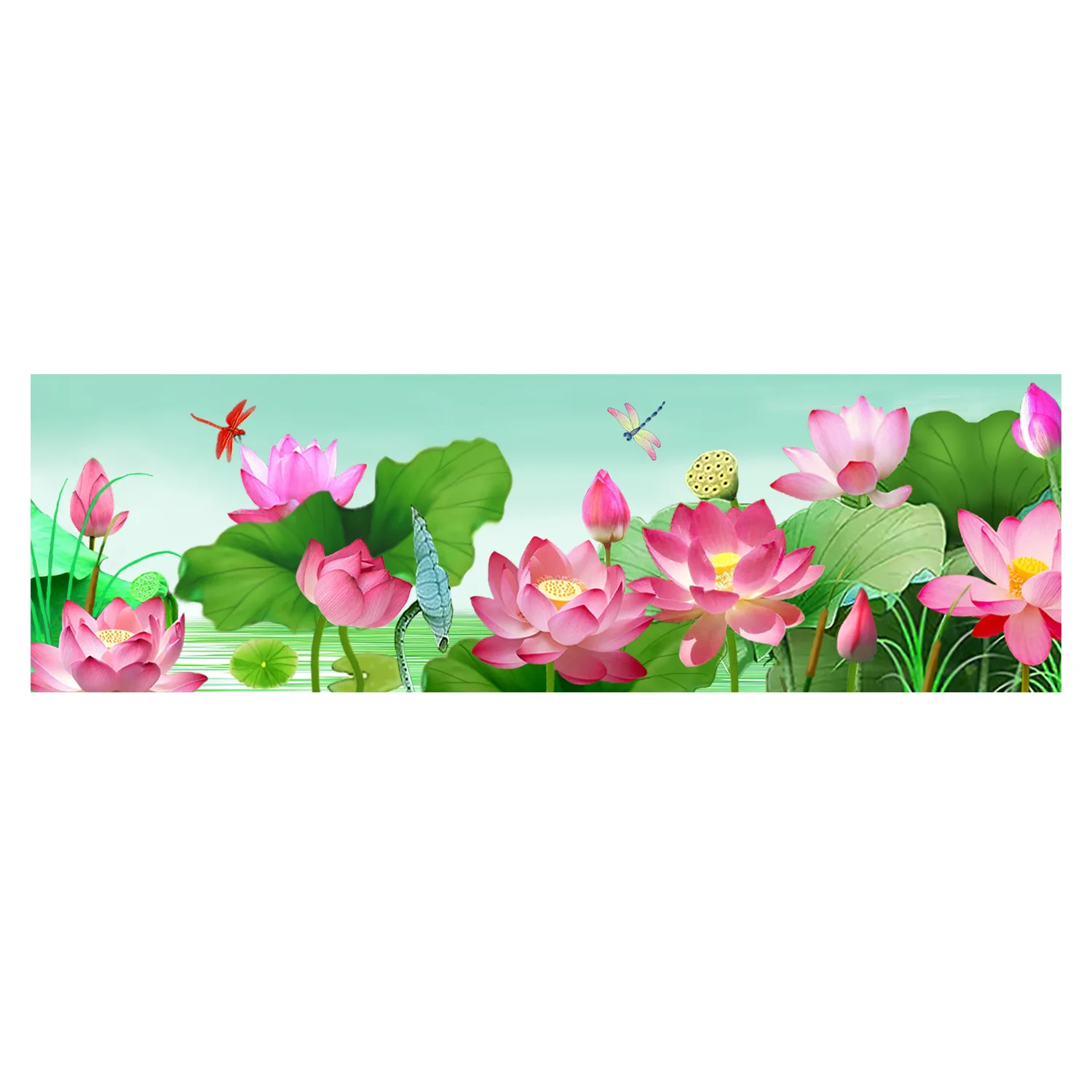 9ct 150X50cm Lotus Embroidery DIY Chinese Style Printed Kits Cross Stitch Needlework Set Home Decor Crafts
9ct 150X50cm Lotus Embroidery DIY Chinese Style Printed Kits Cross Stitch Needlework Set Home Decor Crafts