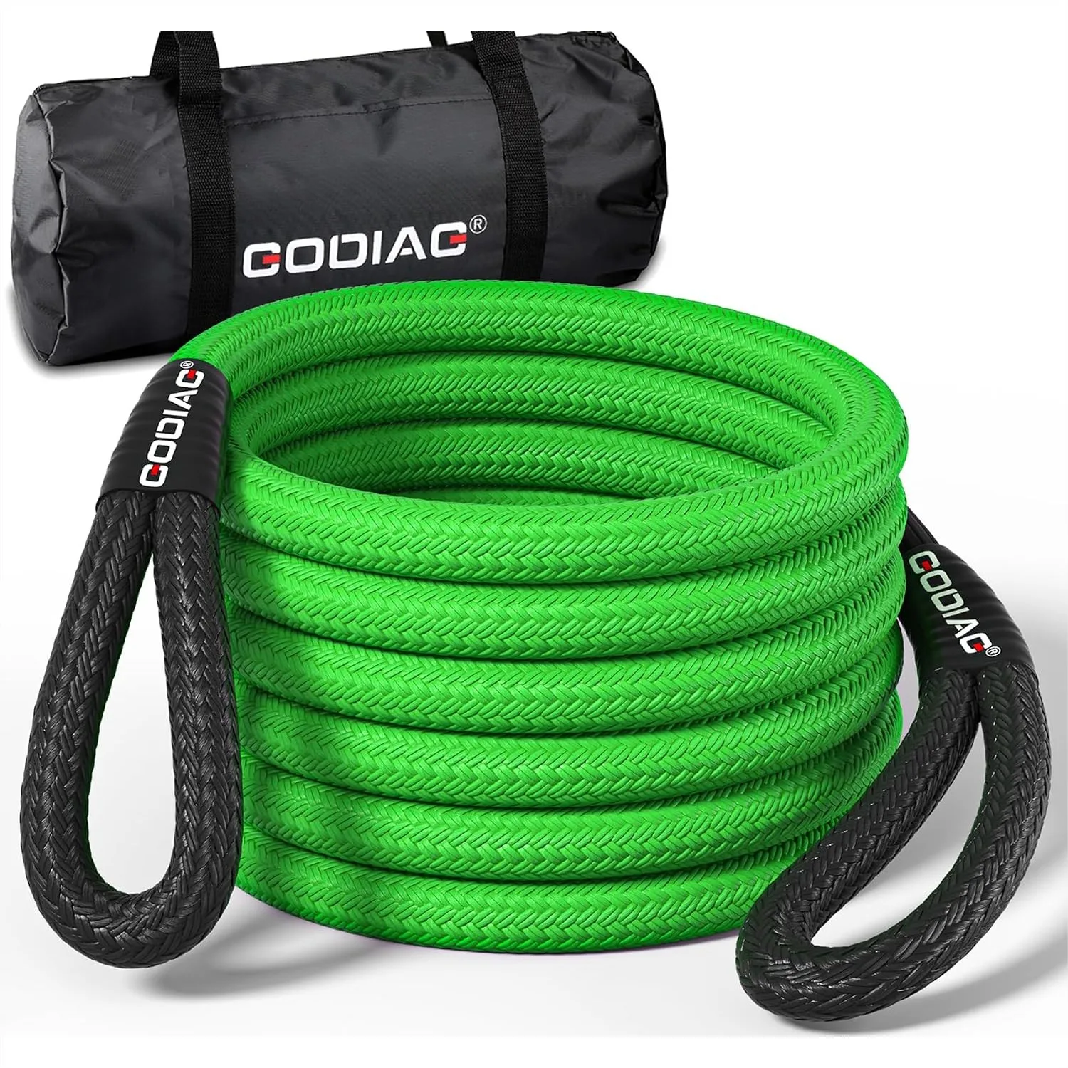 Kinetic Recovery Rope 1"x30ft Tow Strap 46500lbs Heavy Duty Energy Rope 30% Elasticity for Truck Jeep ATV UTV
Kinetic Recovery Rope 1"x30ft Tow Strap 46500lbs Heavy Duty Energy Rope 30% Elasticity for Truck Jeep ATV UTV