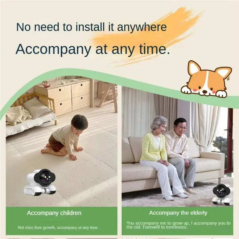ABFN-For Baby Monitor Camera 1080P Dual Lens Wifi Security Camera 2 Way Audio With APP Control For Elder/For Dog/Pet
ABFN-For Baby Monitor Camera 1080P Dual Lens Wifi Security Camera 2 Way Audio With APP Control For Elder/For Dog/Pet