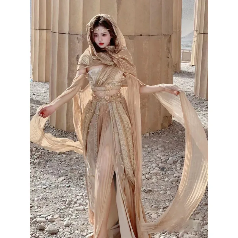 Двухцветная экзотическая одежда Jinlin с вышивкой Юбка Dunhuang Kweichow Moutai для фотографии в западном стиле Trip Shoot
Двухцветная экзотическая одежда Jinlin с вышивкой Юбка Dunhuang Kweichow Moutai для фотографии в западном стиле Trip Shoot