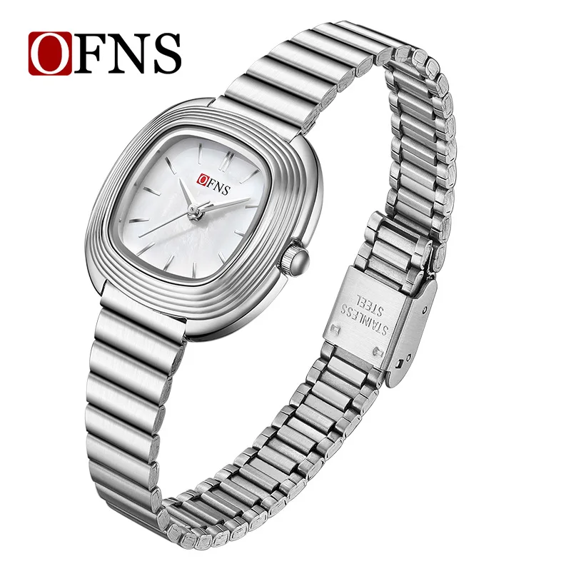 Ofns Women's Students Simple Quartz Watch Small Fragrance Style Mother Of Pearl Dial Waterproof Casual Watch For Girlfriend Gift
Ofns Women's Students Simple Quartz Watch Small Fragrance Style Mother Of Pearl Dial Waterproof Casual Watch For Girlfriend Gift